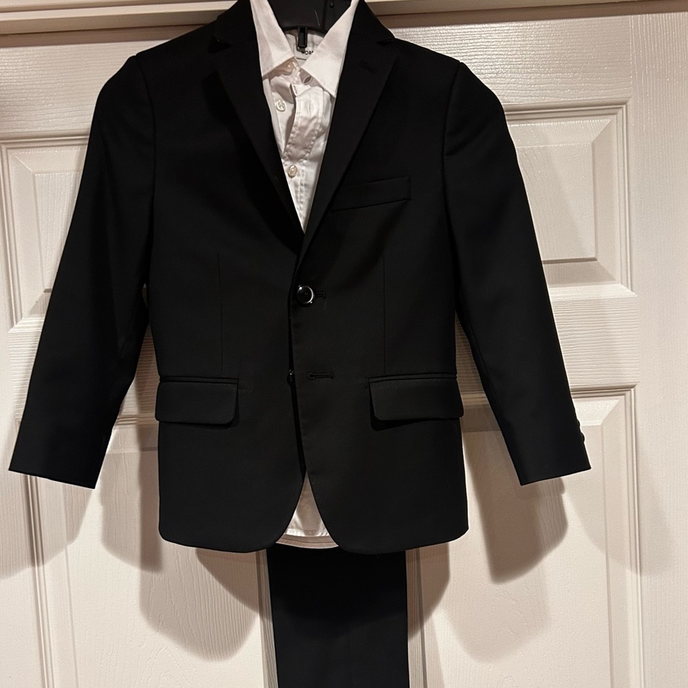 Classic Black Youth Boy’s Suit